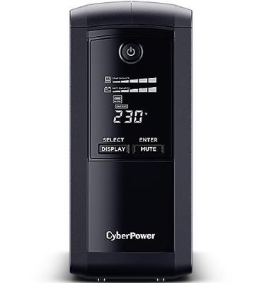 UPS CyberPower VP1000ELCD {1000VA/550W USB/RS-232/RJ11/45  (4 EURO)}