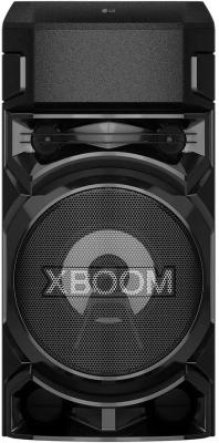 Микросистема LG ON77DK черный/CD/CDRW/DVD/DVDRW/FM/USB/BT