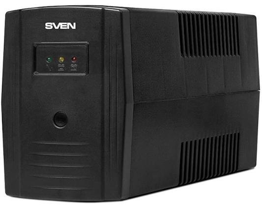 Источник бесперебойного питания SVEN Pro 800, 800VA (480W), 2 евророзетки, SV-013851
