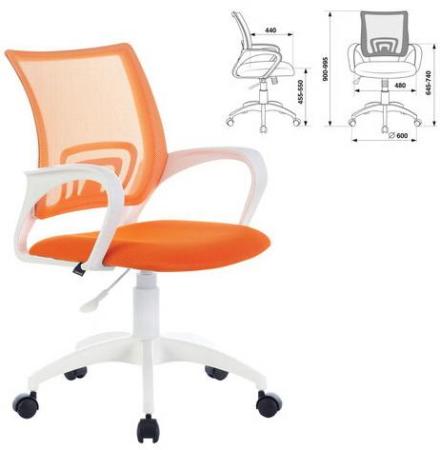 Кресло BRABIX "Fly MG-396W" оранжевый