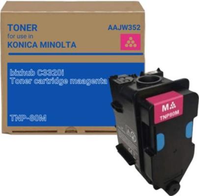 Тонер Konica Minolta TNP-80 9000стр Пурпурный