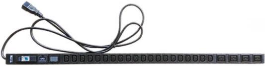 Блок розеток Lanmaster TWT-PDVM-4C9-20C3-C0 24 розетки 3 м