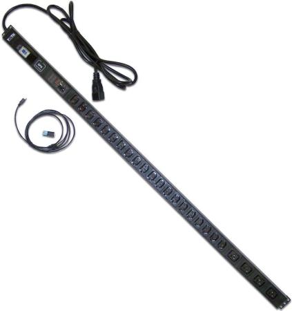 Блок розеток Lanmaster TWT-PDVM-4C9-20C3-I9 24 розетки 3 м