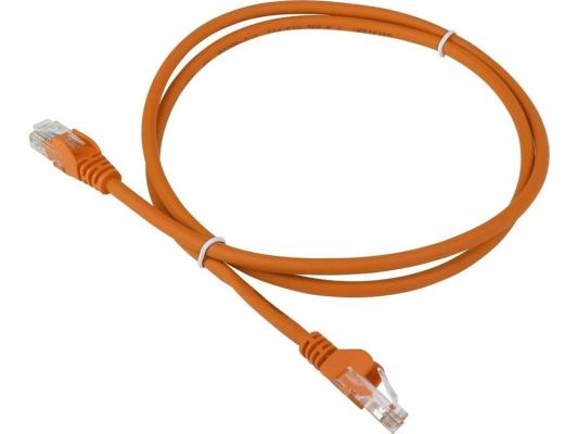 Патч-корд LANMASTER LSZH UTP кат.6, 1.0 м, оранжевый