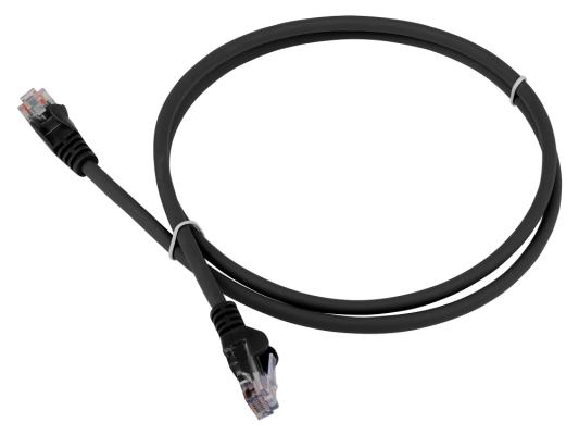 Патч-корд LANMASTER LSZH UTP кат.6, 3.0 м, черный