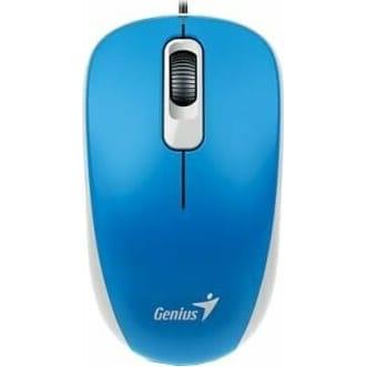 Мышь проводная Genius DX-110 синий USB 31010009400
