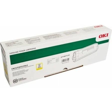 Тонер-картридж Oki C823  7К (yellow)