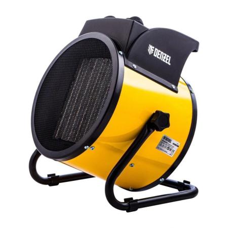 Тепловая пушка Denzel DHC 5-400 5000 Вт желтый чёрный