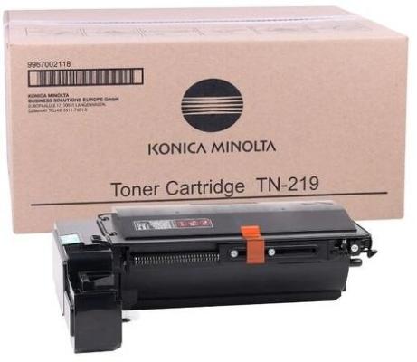 Тонер-картридж Konica Minolta TN-219 20000стр Черный