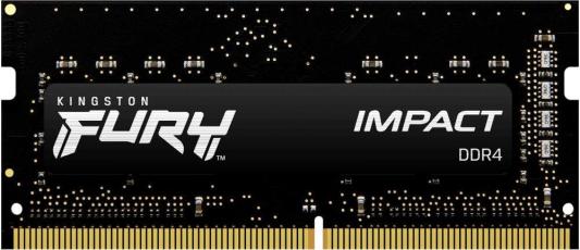 Оперативная память для ноутбука Kingston FURY Impact SO-DIMM 32Gb DDR4 3200 MHz KF432S20IB/32