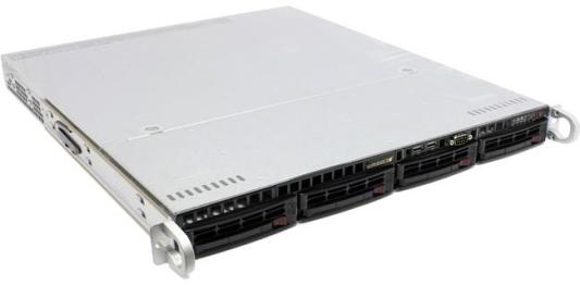 Серверный корпус 1U Supermicro CSE-815TQC-R706CB 750 Вт серый