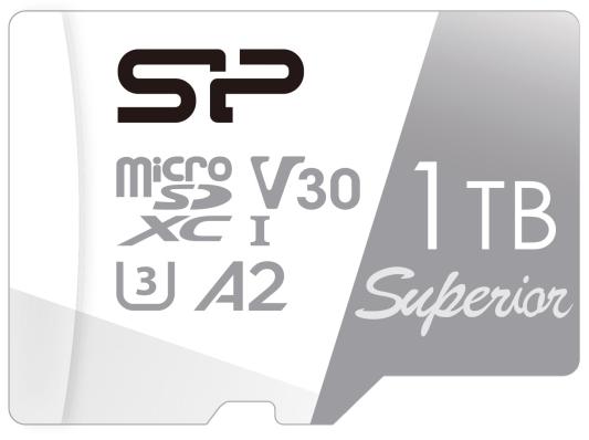 Флеш карта microSDXC 1Tb Class10 Silicon Power SP001TBSTXDA2V20SP Superior + adapter