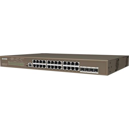 Коммутатор 24PORT 1000M POE 4SFP TEG5328P-24-410W TENDA