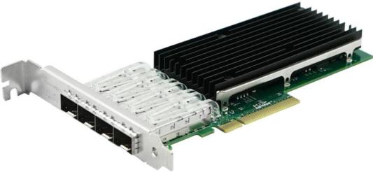 Сетевой адаптер PCIE 10GB FIBER 4SFP+ LREC9804BF-4SFP+ LR-LINK