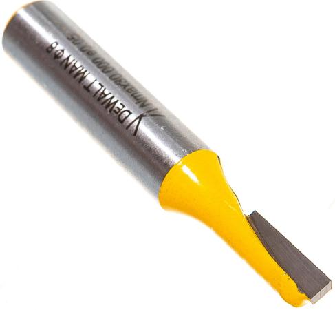 DeWalt Фреза Z2 HM 8мм, d5мм, раб12/общ 50 мм