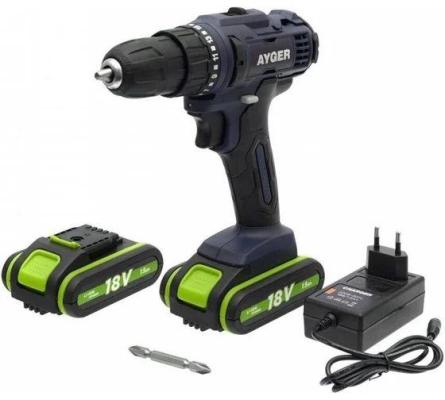 Дрель-шуруповёрт Ayger AP18C