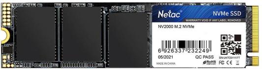 SSD накопитель NETAC NV2000 1 Tb PCI-E 3.0 x4