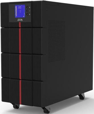 Источник бесперебойного питания Powercom Источник бесперебойного питания Powercom MACAN, On-Line, 10000VA / 10000W, Tower, IEC, LCD, Serial+USB, SmartSlot, подкл. доп. батарей