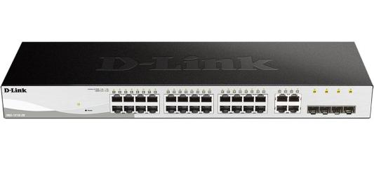 Коммутатор D-Link DGS-1210-28/FL 24G 4GBIC управляемый