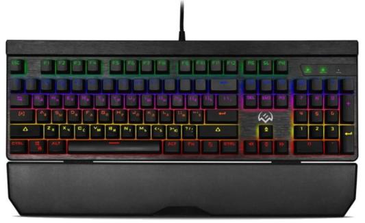 Игровая клавиатура SVEN KB-G9500 (Outemu Blue switches, USB, 104кл, ПО, RGB-подсветка)