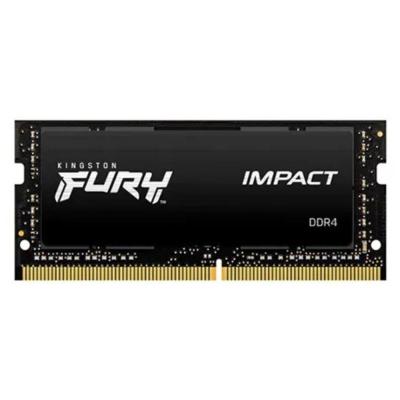 Оперативная память для ноутбука Kingston FURY Impact Black SO-DIMM 16Gb DDR4 3200 MHz KF432S20IB/16
