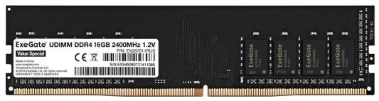 Оперативная память для компьютера Exegate Value Special DIMM 16Gb DDR4 2400 MHz EX287011RUS
