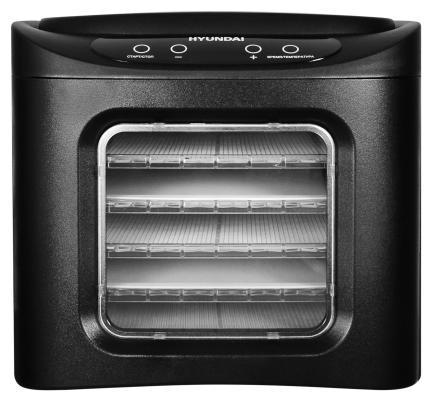 Сушилка для овощей и фруктов Hyundai HYFD-P1203 чёрный