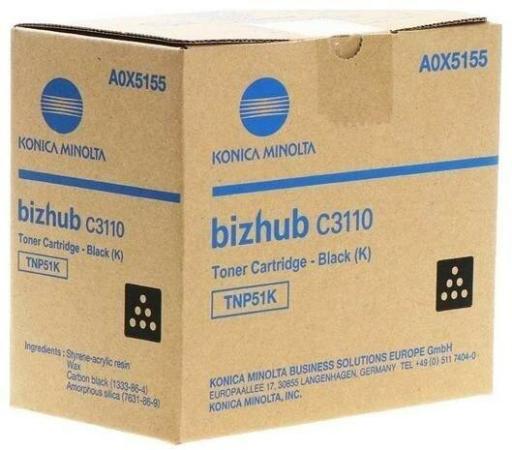 Картридж Konica Minolta TNP-51K 5000стр Черный