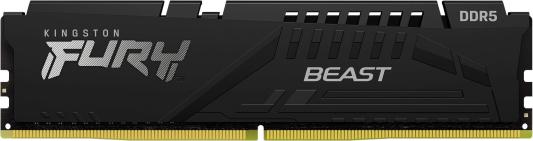 Оперативная память для компьютера Kingston Fury Beast DIMM 16Gb DDR5 5200 MHz KF552C40BB-16