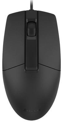 Мышь проводная A4TECH OP-330 чёрный USB
