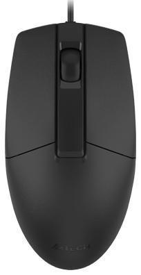 Мышь проводная A4TECH OP-330S чёрный USB