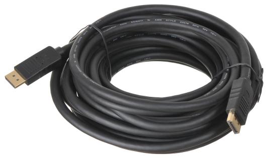 Кабель DisplayPort 10м Бюрократ BHP-DPP-1.4-10 круглый черный