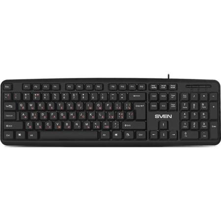 Клавиатура Sven KB-S230 Black USB