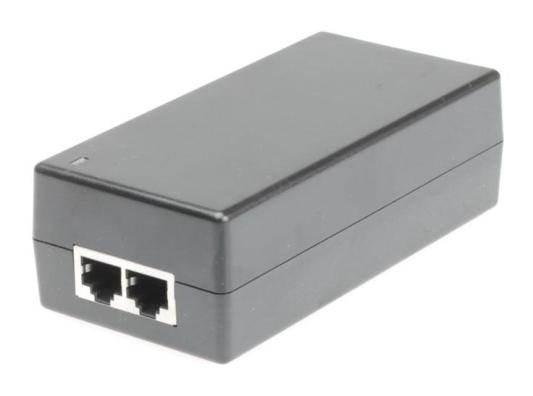 OSNOVO PoE-инжектор Gb Ethernet на 1 порт, мощностью до 65W, напряжение PoE - 52V(конт. 1,2,4,5(+), 3,6,7,8(-))