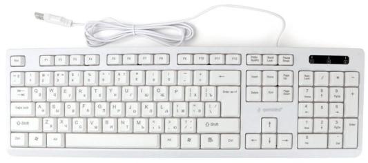 Клавиатура Gembird KB-8355U White USB