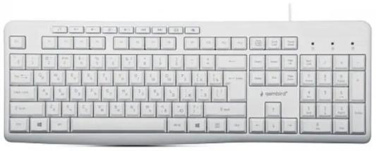 Клавиатура Gembird KB-8430M White USB
