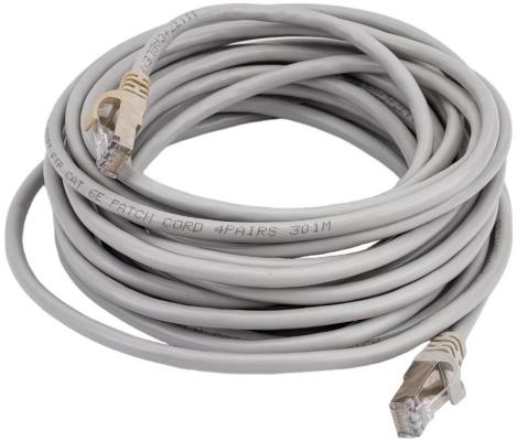 Cablexpert Патч-корд FTP PP6-7.5M кат.6, 7,5м, литой, многожильный (серый)