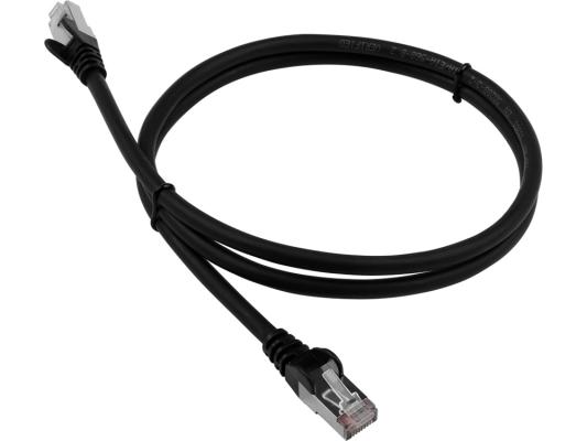 Патч-корд LANMASTER LSZH FTP кат.6, 15 м, черный