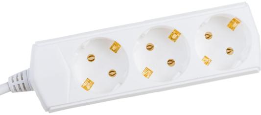 Удлинитель IEK WYP10-10-03-05-Z-G 3 розетки 5 м