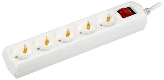Удлинитель IEK WYP10-10-05-D15-ZK-G 5 розеток 1.5 м