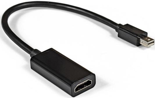 Exegate EX284922RUS Кабель-переходник miniDisplayPort-HDMI ExeGate EX-mDPM-HDMIF-0.15 (mini20M/19F, 0,15м)