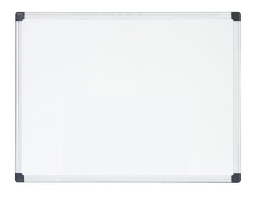 Доска магнитно-маркерная Deli E39038A лак белый 120x240см алюминиевая рама сталь