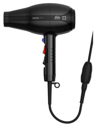 Фен Solis Swiss Air Black 360° 2000Вт чёрный