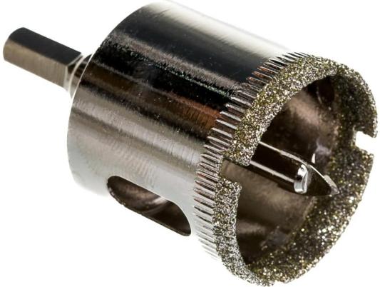 Сверло по керамической плитке и стеклу, 32 х 55 мм, 6 гр.хв-к, с центр. сверлом// Сибртех