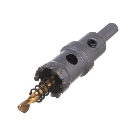 Коронка по металлу твердосплавная, 22 мм //Denzel