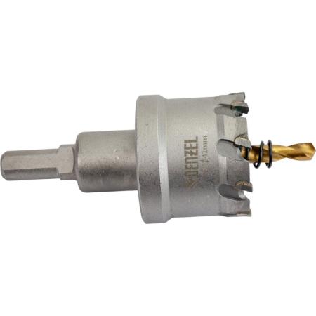 Коронка по металлу твердосплавная, 41 мм //Denzel