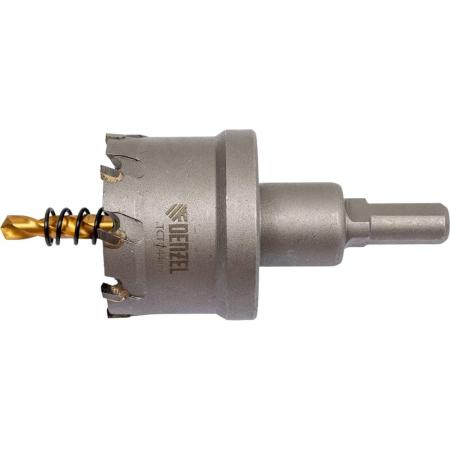 Коронка по металлу твердосплавная, 44 мм //Denzel