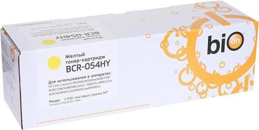 Bion Cartridge 054HY Картридж для Canon i-Sensys LBP-620/621/623/640/MF-640/641/642/643/644/645 (2'300 стр.) Желтый