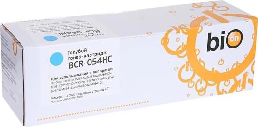 Bion Cartridge 054HC Картридж для Canon i-Sensys LBP-620/621/623/640/MF-640/641/642/643/644/645 (2'600 стр.) Голубой