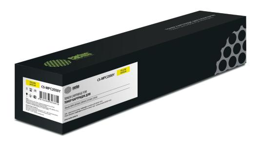 Картридж Cactus CS-MPC2550Y 5500стр Желтый